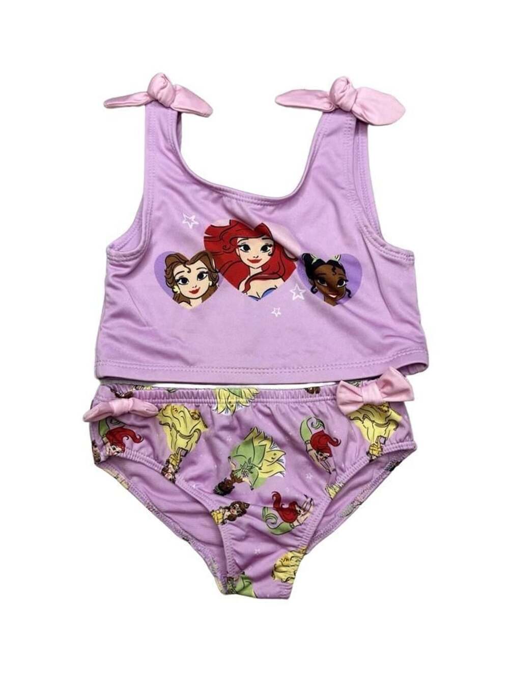 Disney Princess Bikini Size 2T Purple Swimsuit